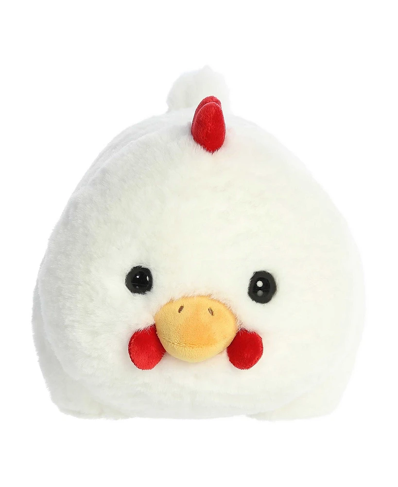 Aurora Medium Claire Chicken Spudsters Adorable Plush Toy White 10.5"