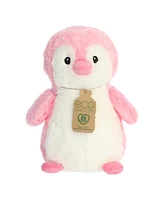 Aurora Medium Eco Hugs Penguin Eco Nation Eco-Friendly Plush Toy Pink 11"