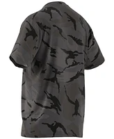 adidas Men's Short Sleeve Crewneck Camo Print T-Shirt