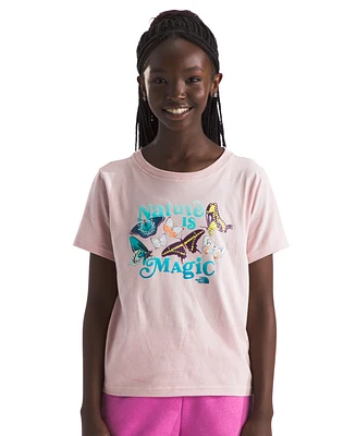 The North Face Big Girls Short-Sleeve Nature Graphic T-Shirt