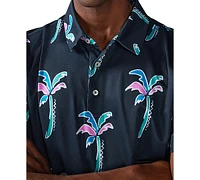 Chubbies Men's The Havana Night Performance Polo 2.0 - Black