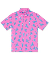 Chubbies Men's The Toucan Do It Performance Polo 2.0