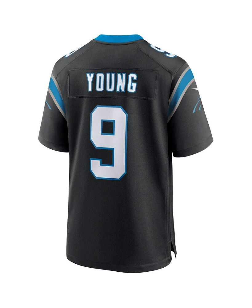 Men's Nike Bryce Young Black Carolina Panthers Team Game Jersey