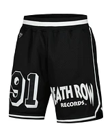 Men's Black Death Row Records Basketball Shorts