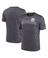 Men's Nike Black Pittsburgh Steelers Velocity Arch Performance T-shirt