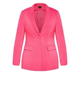 City Chic Plus Size Lottie Blazer