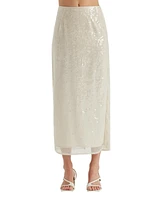 Women's Mavis Sequins Midi Skirt