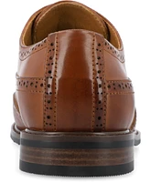 Vance Co. Men's Nikola Tru Comfort Foam Slip-On Oxford Dress Shoes