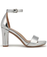 Naturalizer Women's Joy Square Toe Ankle Strap Dress Sandals