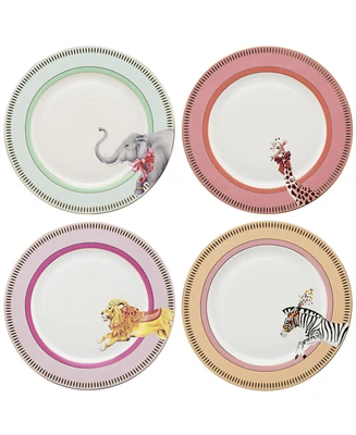 Yvonne Ellen Animal Side Plates, Set of 4