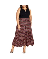 Plus Camila Skirt