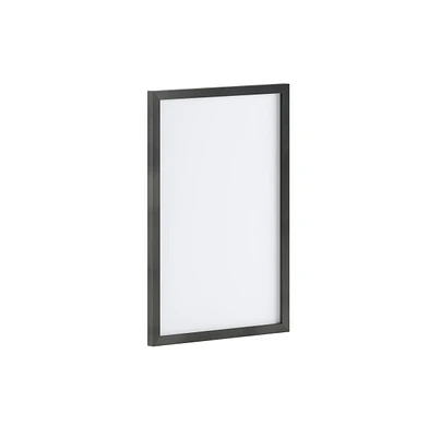 Cilla Magnetic Wall Mounted White Board with Wood Frame