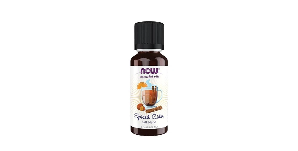 Now Foods Spiced Cider Oil Blend, 1 Oz