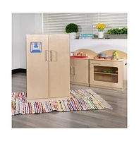 Children's Wood Refrigerator For Commercial Or Home Use - Kid Friendly Design