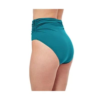 Profile by Gottex Women's Unchain My Heart High Waist swim bottom with side shirring