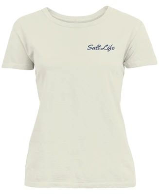 Salt Life Women's Doggy Days Cotton Short-Sleeve T-Shirt