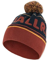 Fjallraven Men's Fjallraven Logo Pom Pom Beanie Hat - Autumn Leaf