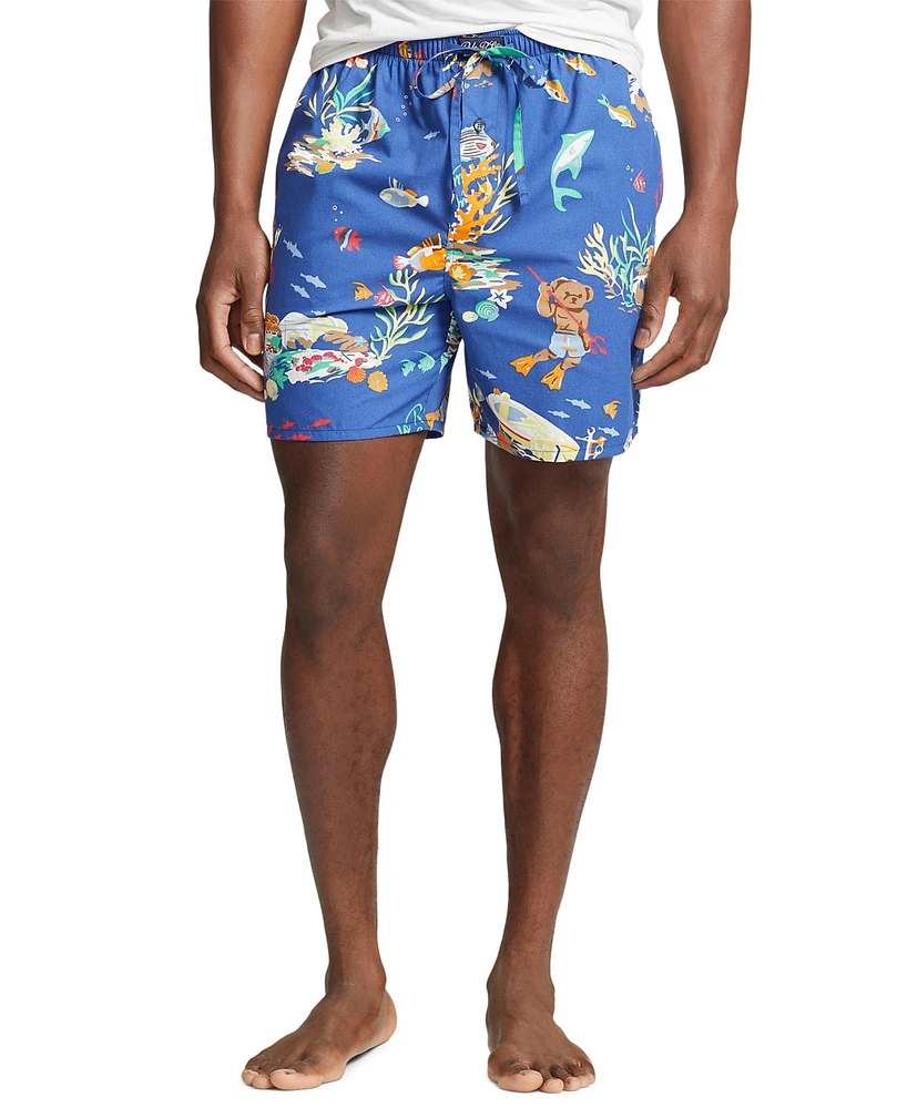 Polo Ralph Lauren Men's Printed Woven Sleep Shorts