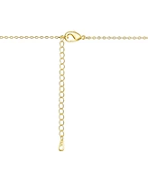 Unwritten 14K Gold Plated Garfield Necklace