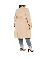 City Chic Women's Isabella Coat