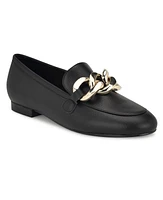 Nine West Women's Aspyn Slip-On Round Toe Flat Dress Loafers