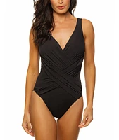 Guria Beachwear Women's Surplice One Piece Swimsuit