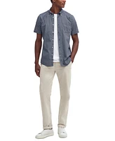 Barbour Men's Tailored-Fit Textured Shell-Print Button-Down Shirt