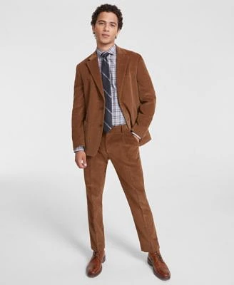 Tommy Hilfiger Mens Relaxed Modern Fit Corduroy Suit Separates