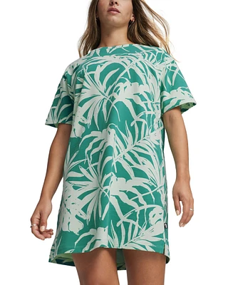 Puma Women's Essential Palm Resort Short-Sleeve T-Shirt Dress