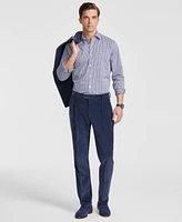 Tommy Hilfiger Men's Relaxed Modern-Fit Pleated Corduroy Suit Pants