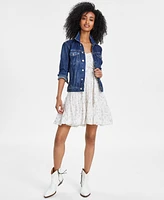 Lucky Brand Cotton Denim Trucker Jacket