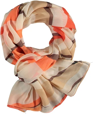 Fraas Women's Graphic Stripes Scarf