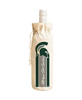 Michigan State Spartans Canvas Wine Tote