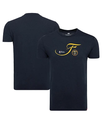 Men's and Women's Sportiqe Navy Denver Nuggets 2023 Nba Finals Legendary Comfy Tri-Blend T-shirt