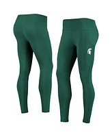 Women's ZooZatz Green Michigan State Spartans Pocketed Leggings