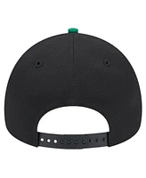 Men's New Era Black Austin Fc 2024 Kick Off Collection 9FORTY A-Frame Adjustable Hat