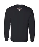 Men's Trackhouse Racing Team Collection Black Daniel Suarez Pancho Long Sleeve T-shirt