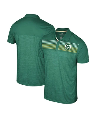 Men's Colosseum Green Colorado State Rams Langmore Polo Shirt