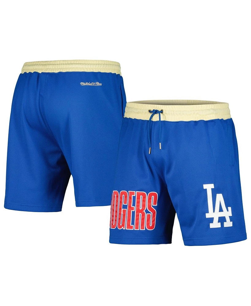 Men's Mitchell & Ness Royal Los Angeles Dodgers Og 2.0 Fashion Shorts