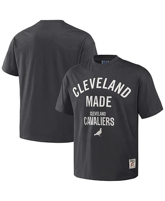 Men's Nba x Staple Anthracite Cleveland Cavaliers Heavyweight Oversized T-shirt