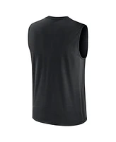 Men's Nike Black Pittsburgh Steelers Muscle Tank Top