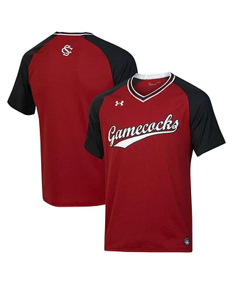 Under Armour Men's South Carolina Gamecocks Softball V-Neck Jersey