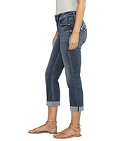 Silver Jeans Co. Suki Mid Rise Americana Capri