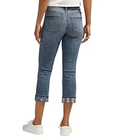 Silver Jeans Co. Suki Mid Rise Americana Capri