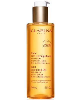 Clarins Total Cleansing Oil & Makeup Remover, 5 oz.