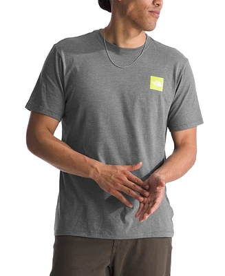 The North Face Men's Short Sleeve Brand Proud T-Shirt - Tnf Medium Grey Heather/photo