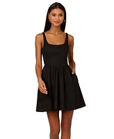 Adrianna by Papell Women's Scoop-Neck Mini Dress