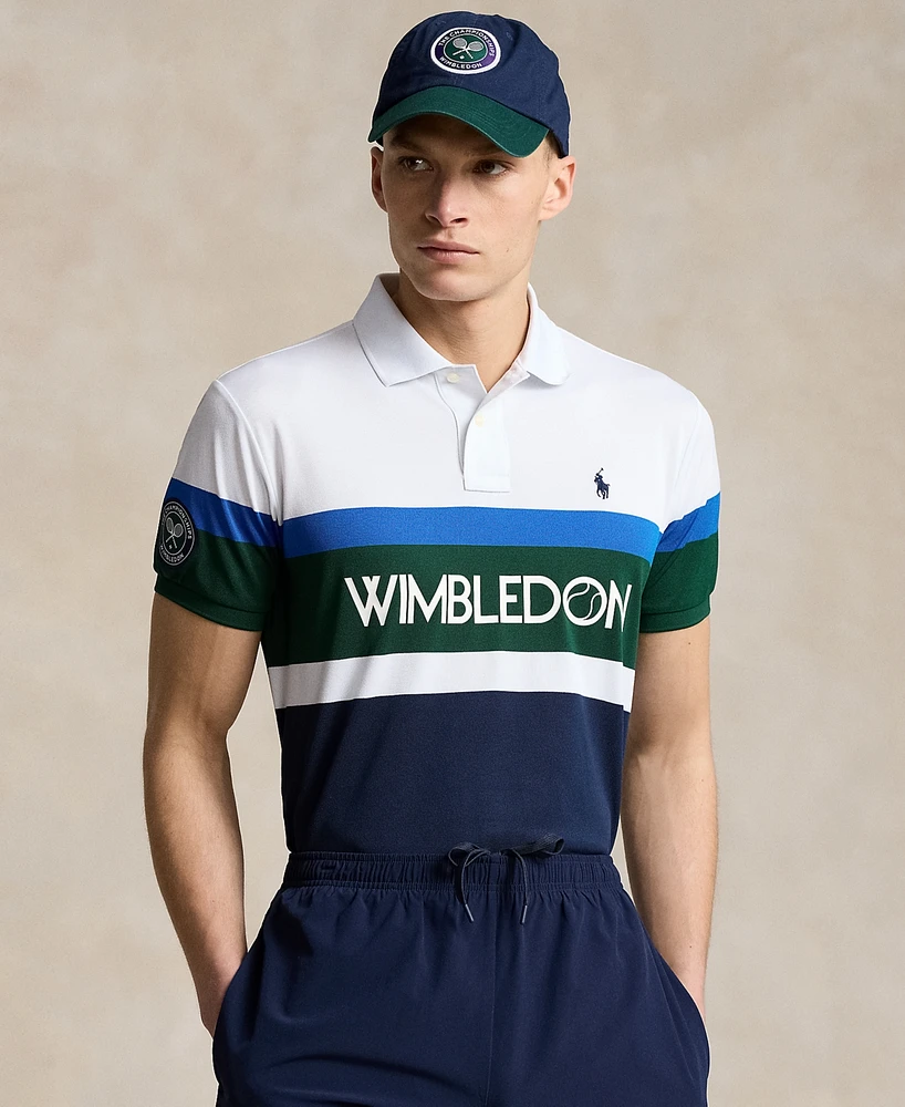 Polo Ralph Lauren Men's Wimbledon 2024 Stretch Mesh Polo Shirt