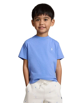 Polo Ralph Lauren Toddler and Little Boys Logo Cotton Jersey T-shirt
