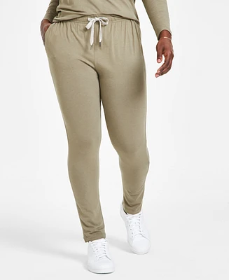 Poplinen Women's Toni Solid-Color Jogger Pajama Pants